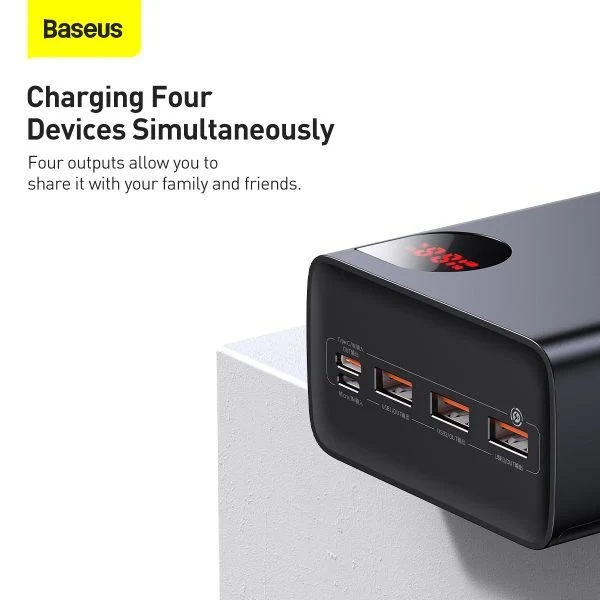 Baseus Adaman Metal Body Digital Display Power Bank 20000mAh 22.5W - Image 6