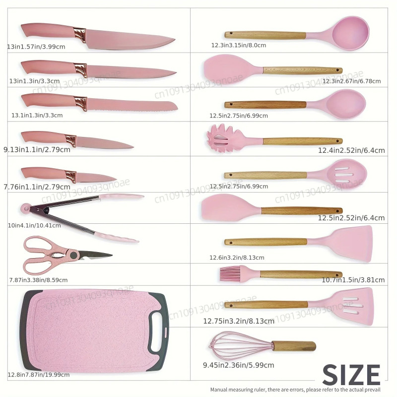 SLIICONE SPOON SET WITH KNIFE SET - Image 4