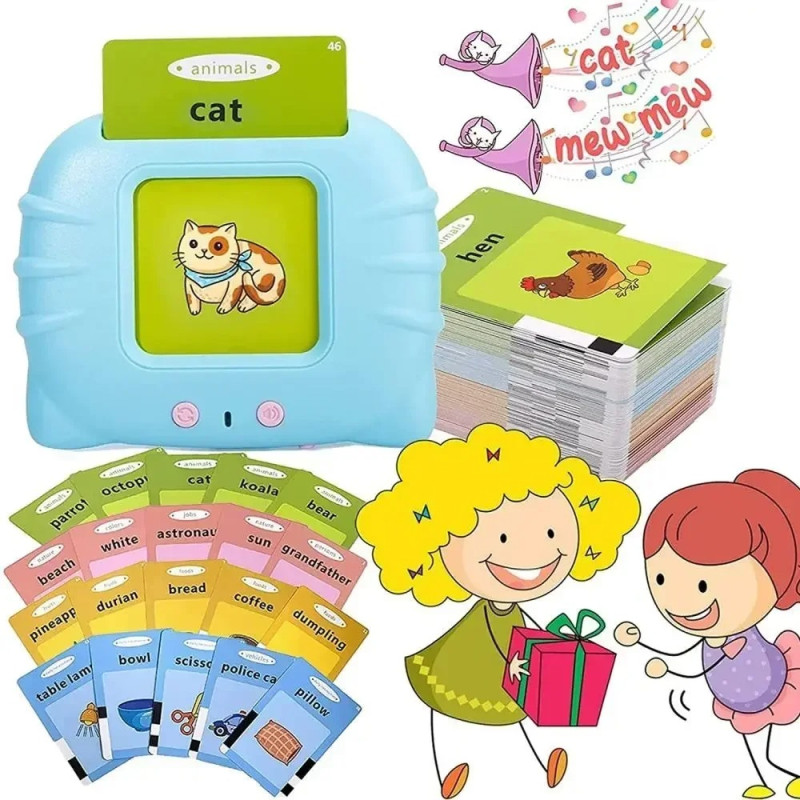 Martin Hub Talking Flash Cards Educational Toys