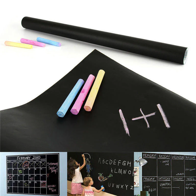 Blackboard Stickers Removable, Chalkboard Wall Sticker (Kids) - Image 3