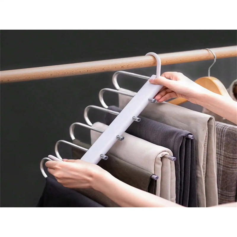 Pant Hanger For Clothes Organizer - Image 2
