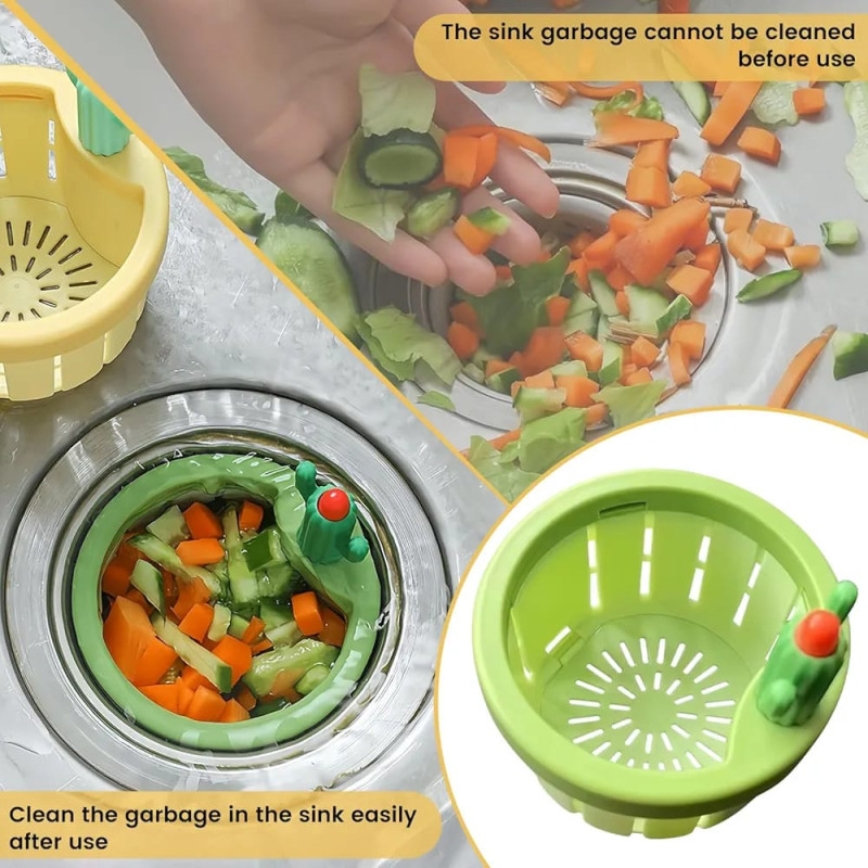 Creative Cactus Design Sink Filter Basket - Image 3