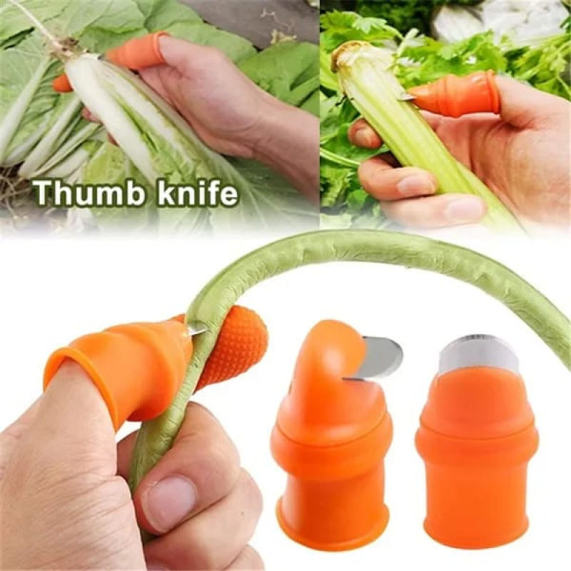FINGER PROTECTOR SILICON THUMB KNIFE - Image 2