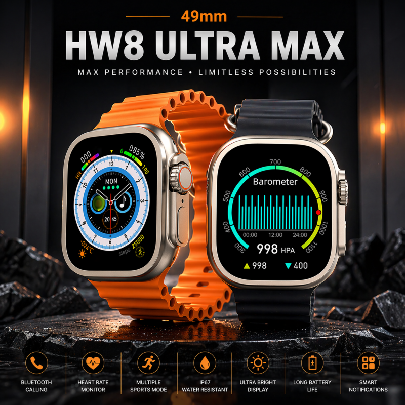 HW8 ULTRA SMART WATCH - Image 2