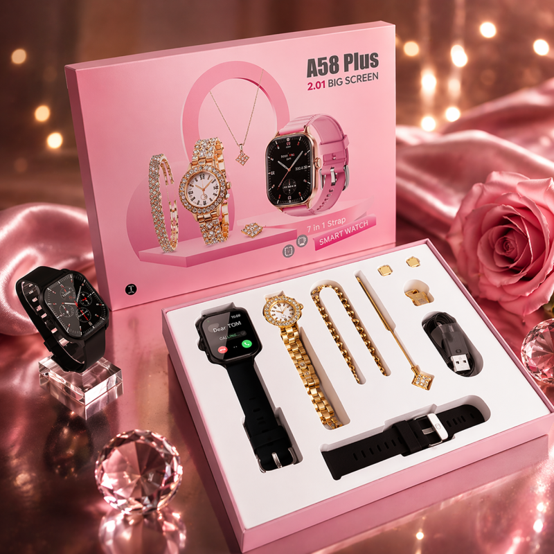 A58 Ladies Smart WATCH (COUPLE WATCH) - Image 2