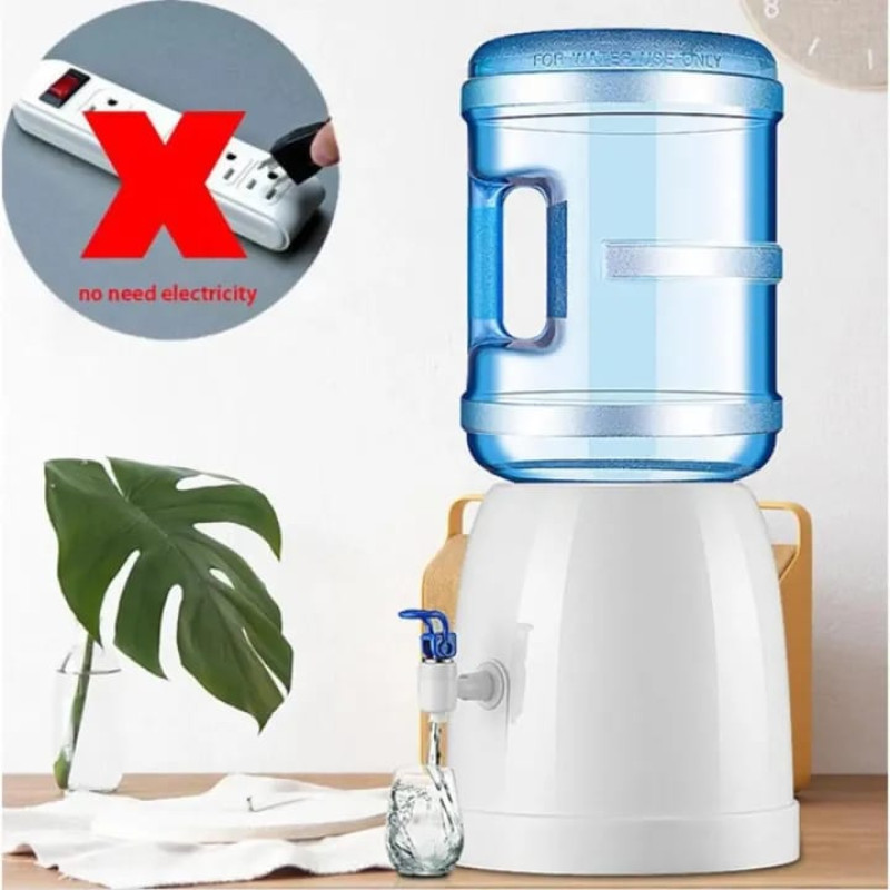 Non Electric Portable Water Dispenser Table Top Counter Bottle - Image 2