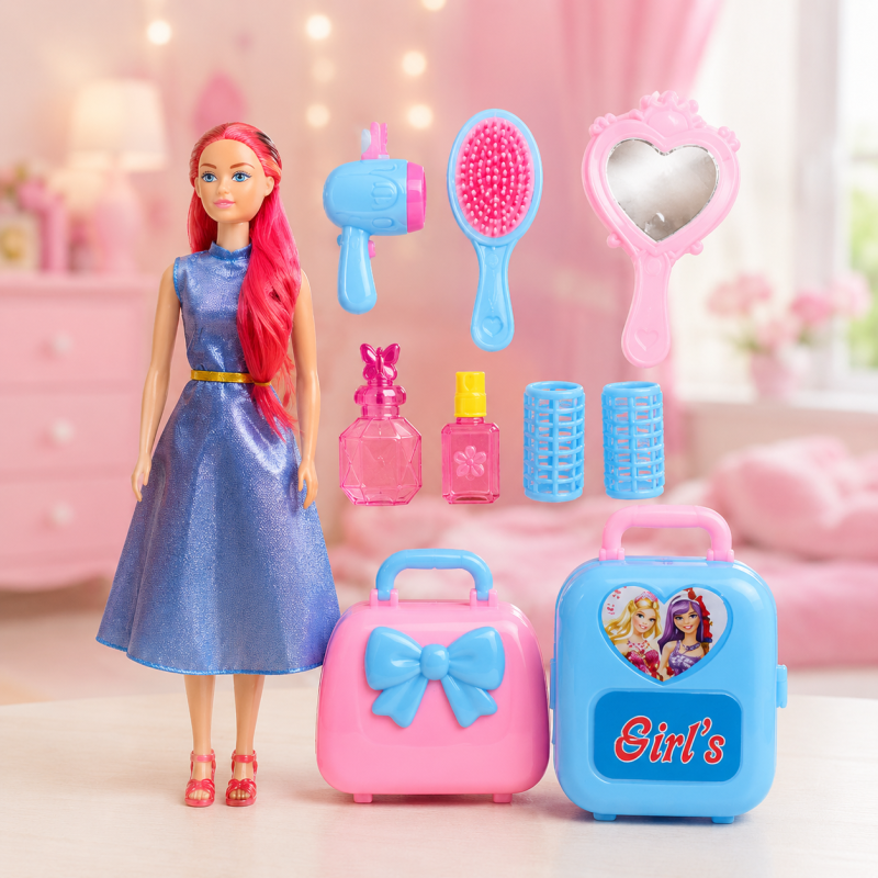 Barbie Doll Set for Girls - Image 3