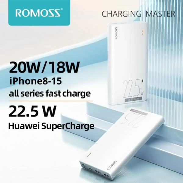ROMOSS Sense6F Power Bank 20000mAh - Image 5
